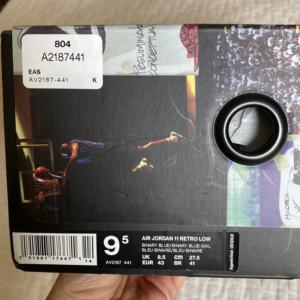 Jordan 11 Retro Low Derek Jeter RE2PECT - Picture 6 of 6